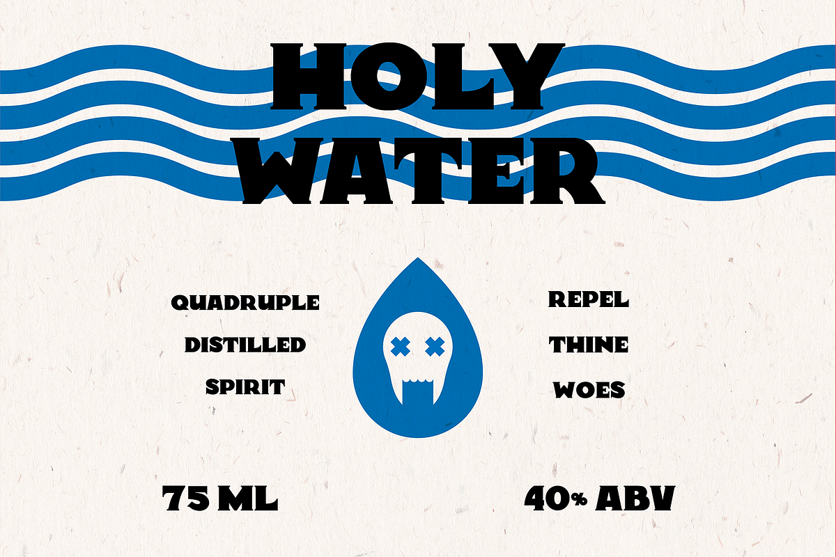 TRIUMPH Typeface preview 2