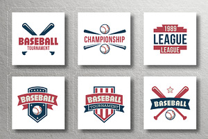 Baseball Badges And Logo Design, an Object Graphic by ContestDesign