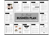 Business Plan Template, Proposal, a Marketing Template by Templatables (Thumbnail 1 of 9)