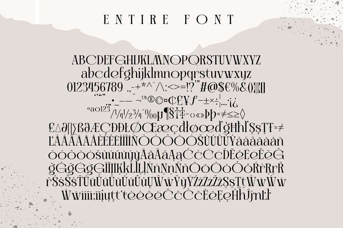 Authen Chastro Serif & Elegan Italic, a Font by AuthenType (Photo 12 of 13)