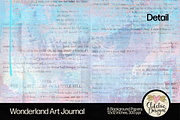 Wonderland Art Journal Backgrounds, a Texture Graphic by Clikchic Designs (Thumbnail 7 of 10)