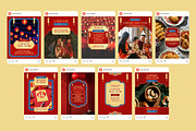 Chinese New Year Instagram Templates, a Social Media Template by Supanium Studio (Thumbnail 4 of 5)