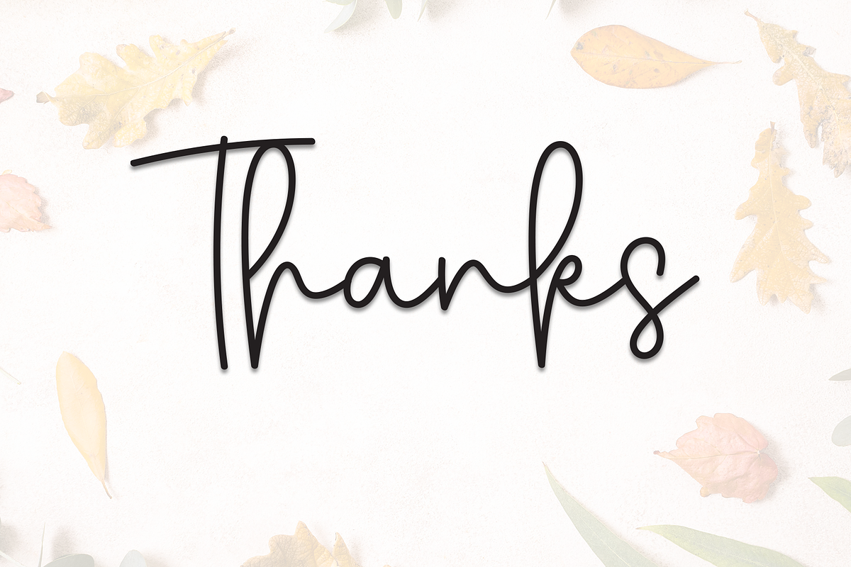 Welcome October | Script Font, a Handwritten Font by Scratchones (Photo 8 of 8)