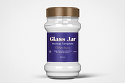 Glass Jar Mockup, a Packaging Mockup by Se٧enStudio (Thumbnail 2 of 2)