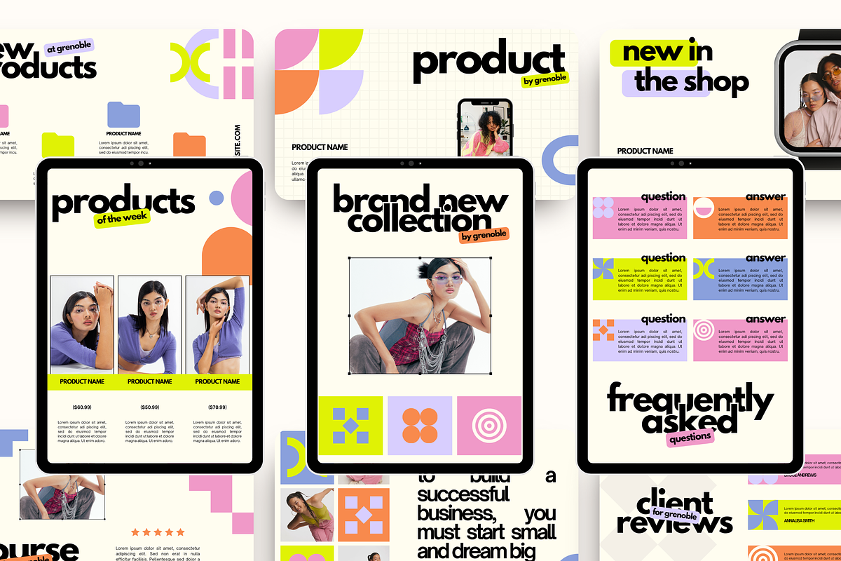 Email Marketing Newsletter Template, an Email Template by Branding Babe Co. (Photo 3 of 10)