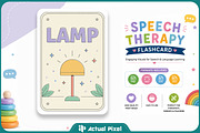 Speech Therapy Flashcard Bundle, an Education Illustration by Actual Pixel (Thumbnail 15 of 22)