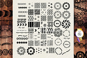 Anti stress coloring: brushes for Ai, a Brush Add-On by Big Bundles Shop (Thumbnail 3 of 3)