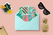 Tropical leaves. Amazonia gold, a Decorative Illustration by LABFcreations (Thumbnail 8 of 8)