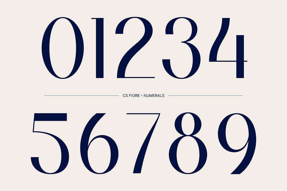 CS Fiore – Art Nouveau Font, a Sans Serif Font by Craft Supply Co. (Photo 4 of 8)
