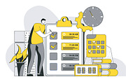 Business Outline Illustrations, a Templates & Theme by alexdndz (Thumbnail 48 of 52)