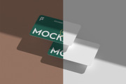 Rounded Business Cards Mockup Set, a Business Card Template by Dopestype (Thumbnail 5 of 5)