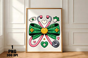 St. Patrick’s Day Nurse Bow PNG, an Illustration by Daily.Designs (Thumbnail 4 of 5)