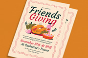 Thanksgiving Dinner Invitation, a Flyer Template by VectorVactory (Thumbnail 3 of 3)