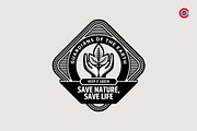 Badge or Emblem Logo for Save Nature, a Branding & Logo Template by C-Kav (Thumbnail 5 of 5)