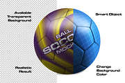 Soccer Ball Mockup, a Product Mockup by Jiwstudio (Thumbnail 2 of 5)