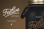 Mason Jar Mock-Up, a Product Mockup by Palm Street Creative (Thumbnail 1 of 3)
