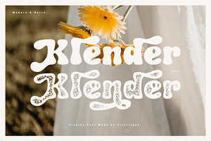 Klender - Modern & Retro Font