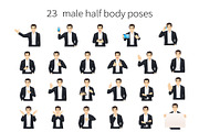 Business Asian man and woman 2 in 1, a Finance Illustration by Volha Hlinskaya (Thumbnail 9 of 9)