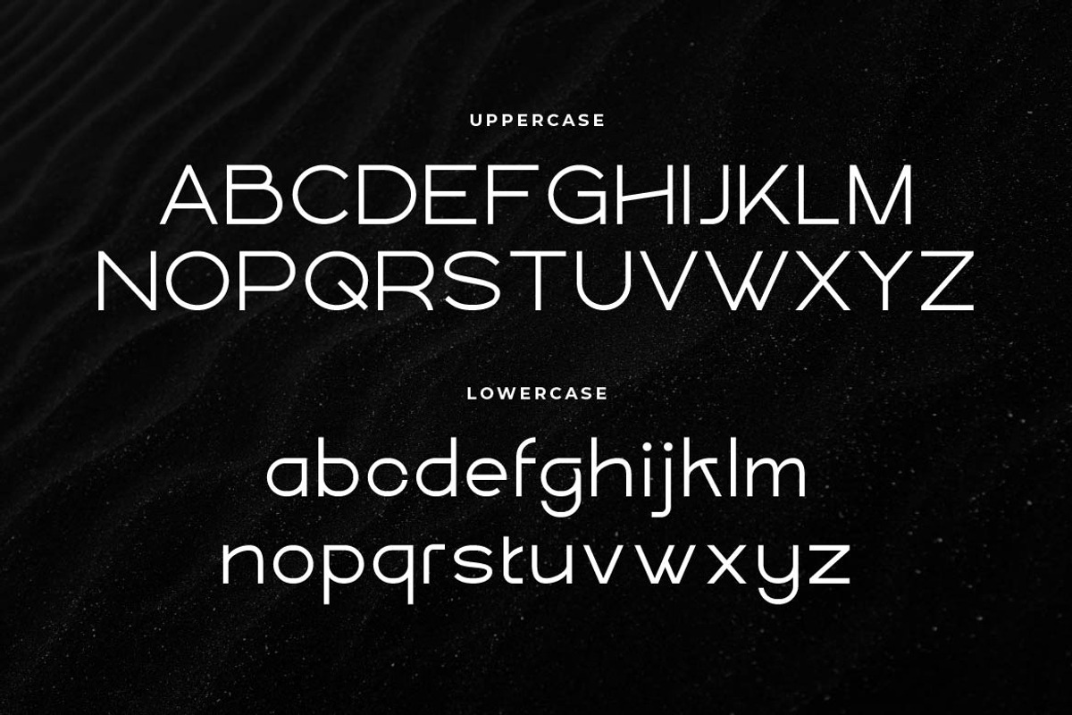 Guorta Minimalist Sans Serif Font, a Sans Serif Font by Artiveko (Photo 3 of 8)