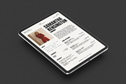 Modern One Page Resume Template, a Resume Template by Moscovita Studio (Thumbnail 3 of 8)