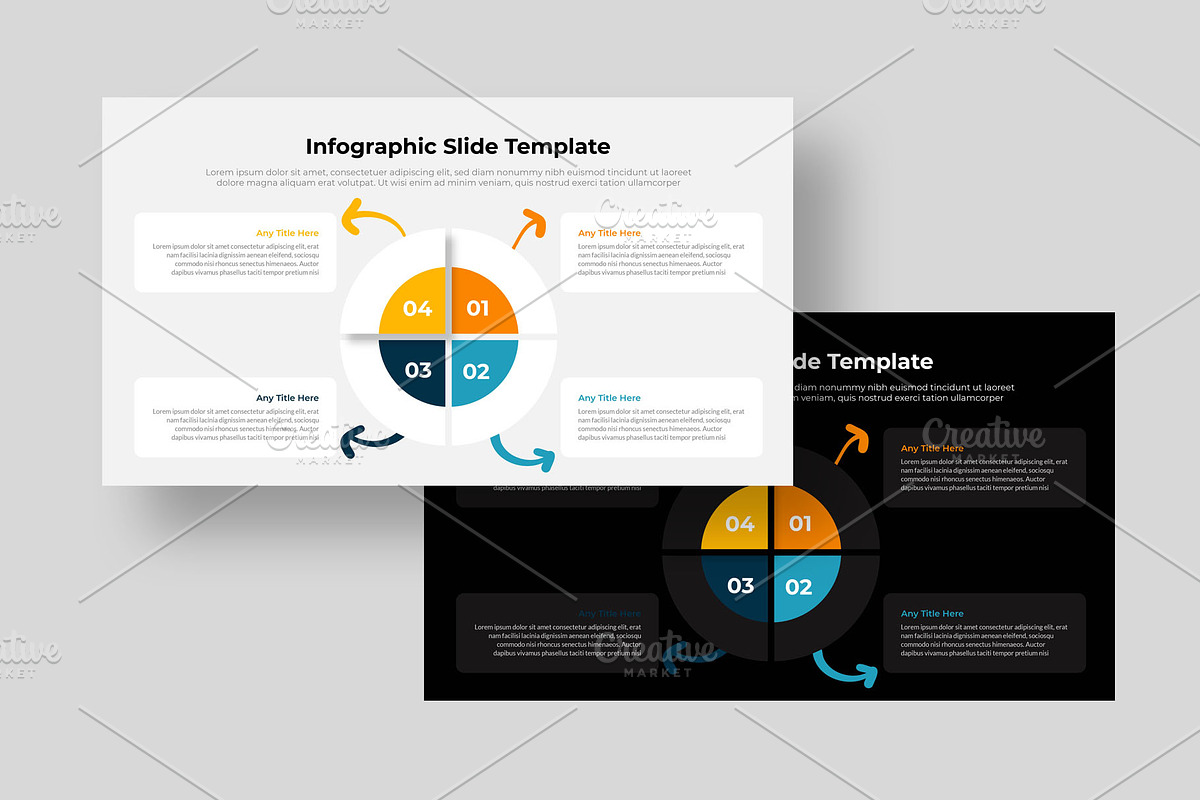 Infographic Slide for Illustrator preview 2