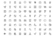 500 Business and Office Line Icons, an Outline Icon by Vectors Market (Thumbnail 4 of 7)