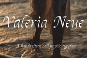 Valeria Neue | Calligraphic Font, a Handwritten Font by OneTen The Studio (Thumbnail 11 of 11)