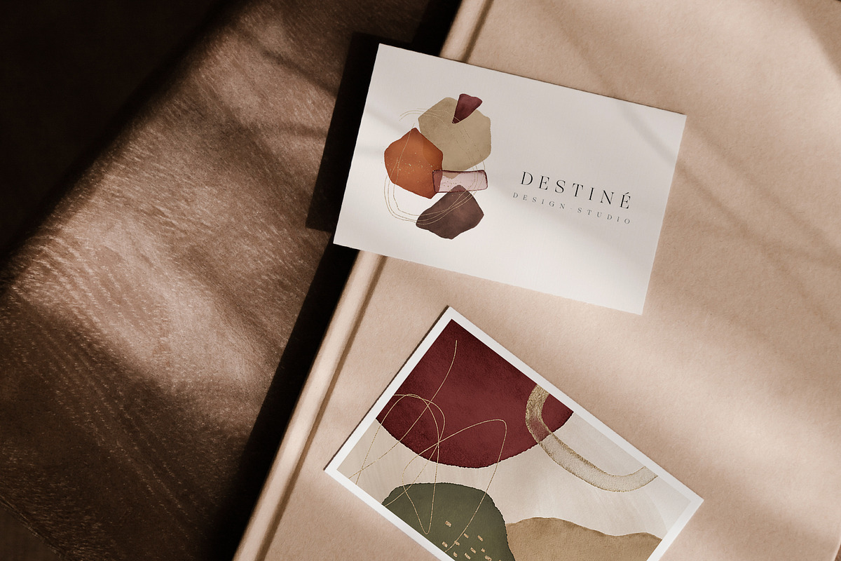 Abstract Watercolor Shapes Textures, a Texture Graphic by Veris Studio (Photo 9 of 12)