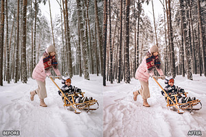 Winter Snow Lightroom Presets