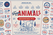 Farm Animals Branding, a Branding & Logo Template by Refolve Design (Thumbnail 1 of 26)