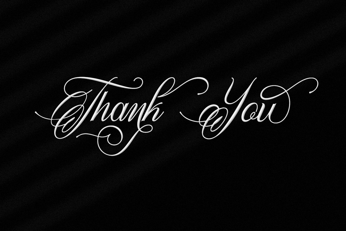 Memorable Romantic Calligraphy Font, a Script Font by RockboyStd (Photo 12 of 12)