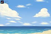 Clouds Procreate Brushes Stamps, a Brush Add-On by Spark Studio Brushes (Thumbnail 4 of 5)