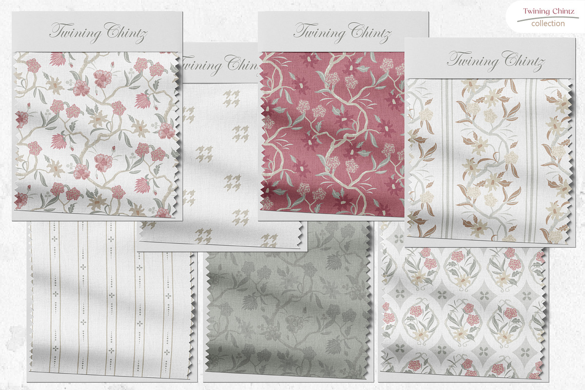 Twining Chintz - Floral Patterns, a Pattern Graphic by InaCorart (Photo 4 of 10)