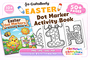 Easter Dot Markers Activity Book, a Seasonal Illustration by Craftsbeefy (Thumbnail 1 of 4)