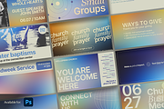 Soft Announcement Slides + Gradients, a Presentation Template by JD Designs (Thumbnail 1 of 7)