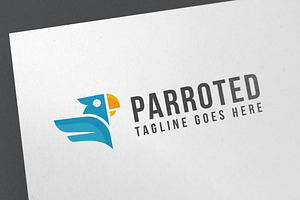 Parrot Logo Template