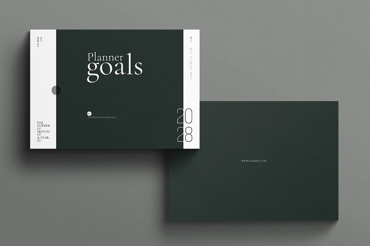 Planner Template Landscape, a Brochure Template by E-Type (Photo 7 of 7)