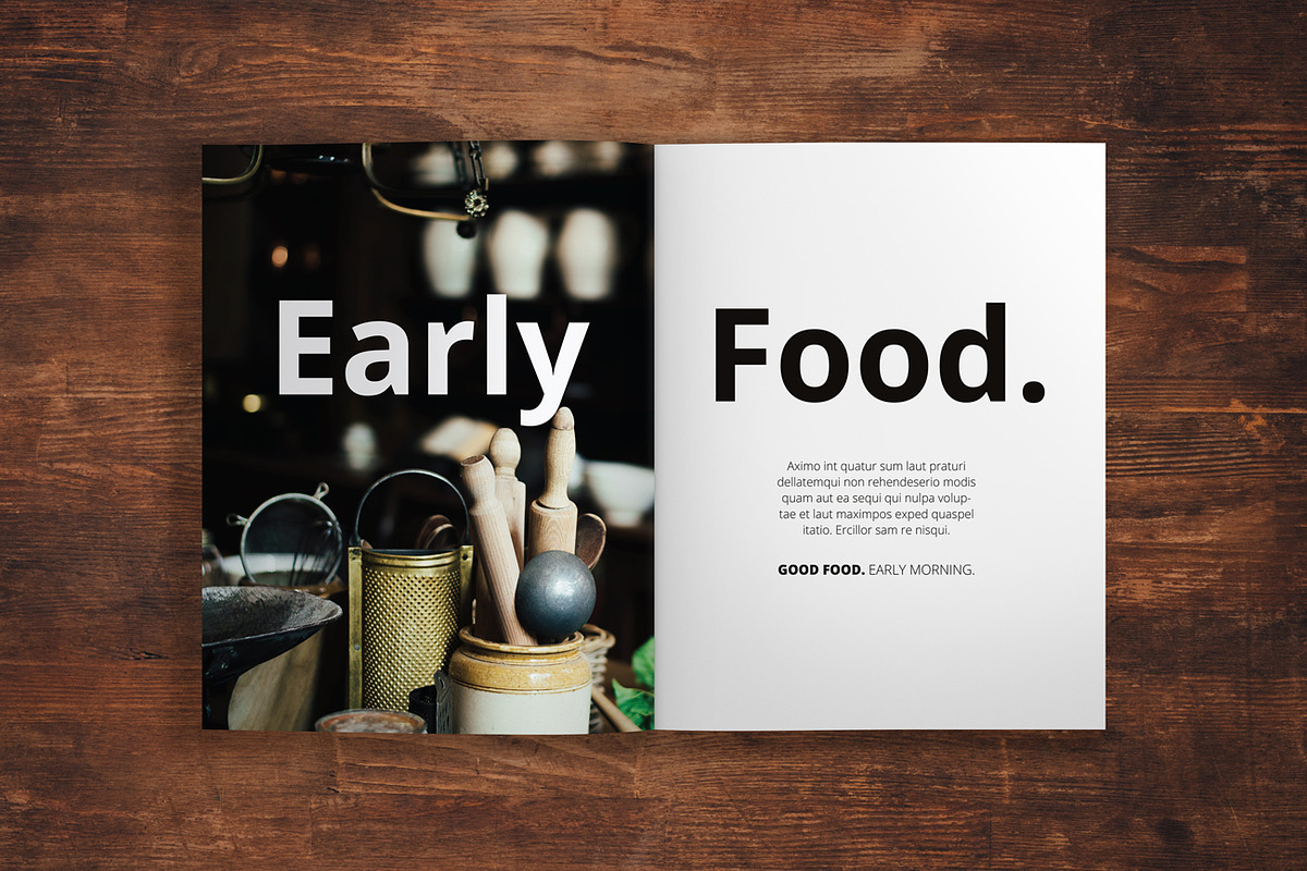 Modeno - A Modern Cookbook Template, a Brochure Template by Prixel Creative (Photo 14 of 18)