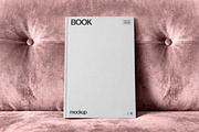 Hardcover Book Mockup on Velvet, a Books & Magazine Mockup by Design Squad (Thumbnail 3 of 4)