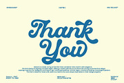 Gesture - Bold Script Font, a Script Font by HRDR (Thumbnail 9 of 9)