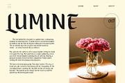 Yuzarsif - Modern Serif Font, a Serif Font by tkzgraphic (Thumbnail 9 of 10)