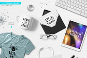 Ivanka Font•Patterns•Vector elements, a Script Font by Ivanna-Ivashka (Thumbnail 7 of 12)