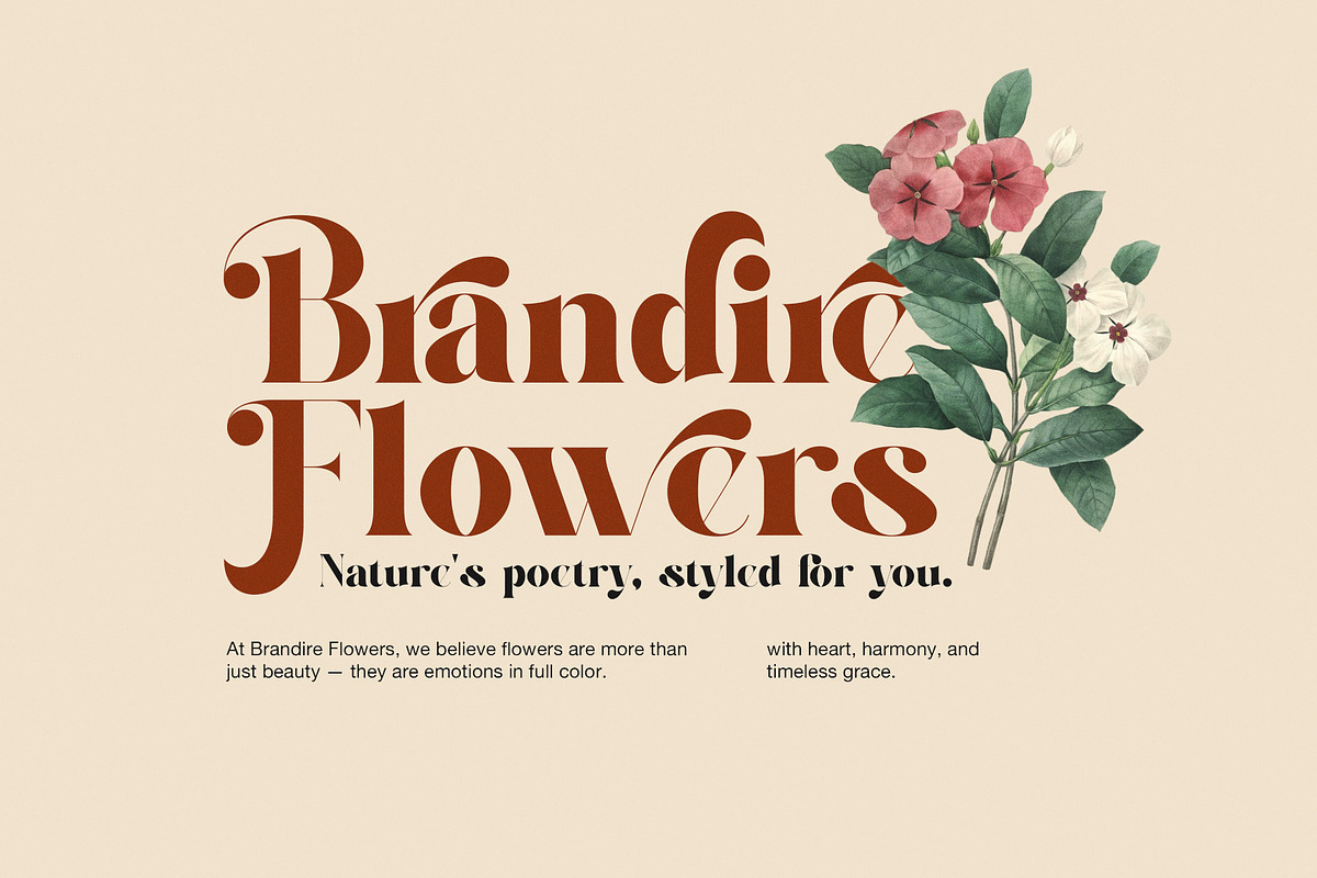 Bufing Elegant Vintage Serif Font, a Serif Font by Graphicxell (Photo 6 of 9)