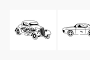 Animated Antique Car Vectors, a Duotone Icon by Prosymbols (Thumbnail 13 of 14)