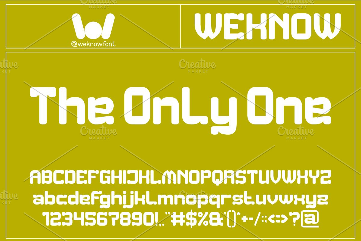 Effortless Powerful font, a Font by weknow (Photo 2 of 8)