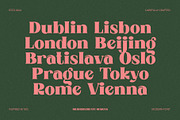 Brusnica - Retro Serif Font, a Serif Font by BilberryCreates (Thumbnail 12 of 17)
