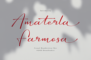 Amaterla Farmosa Casual Handwritten, a Script Font by Denustudios (Thumbnail 8 of 8)