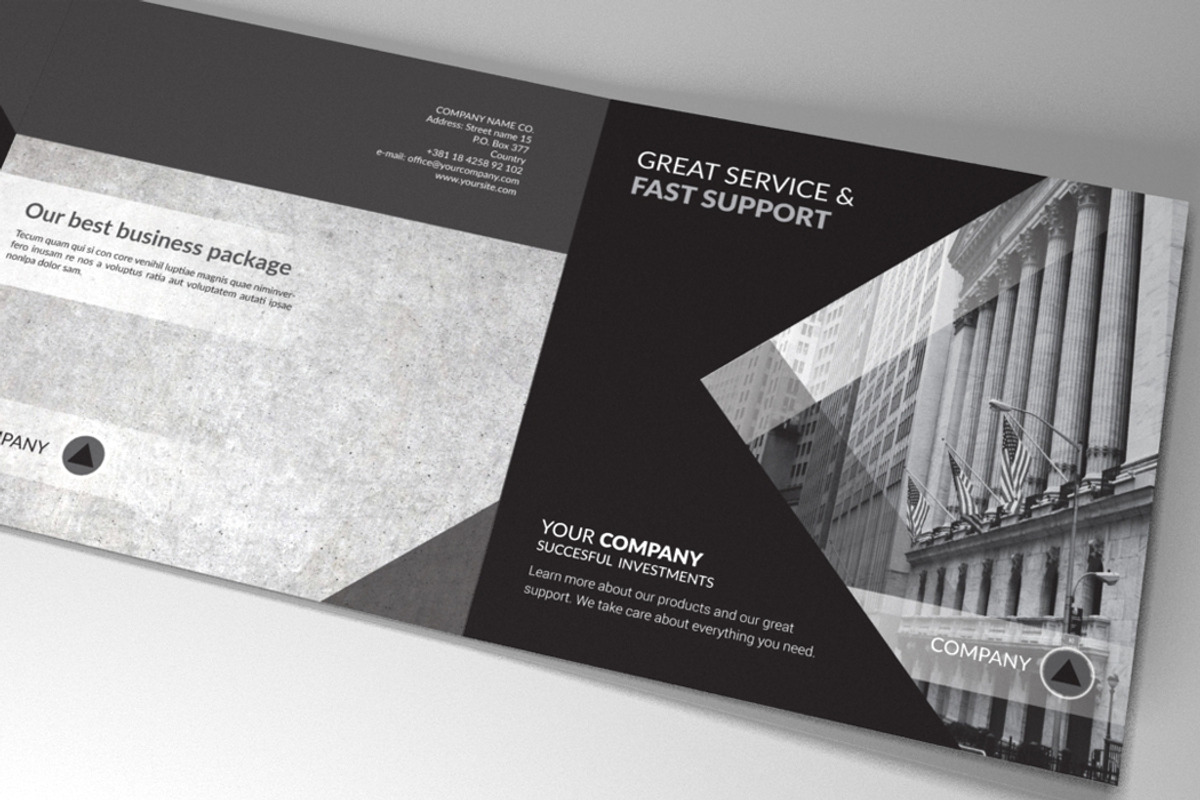 Indesign Square Brochure Sharp, a Brochure Template by RudanStudio (Photo 3 of 7)