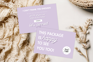 Business Thank You Card