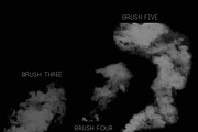 Smoke Photoshop Brushes, an Object Graphic by BlueBooks (Thumbnail 4 of 6)